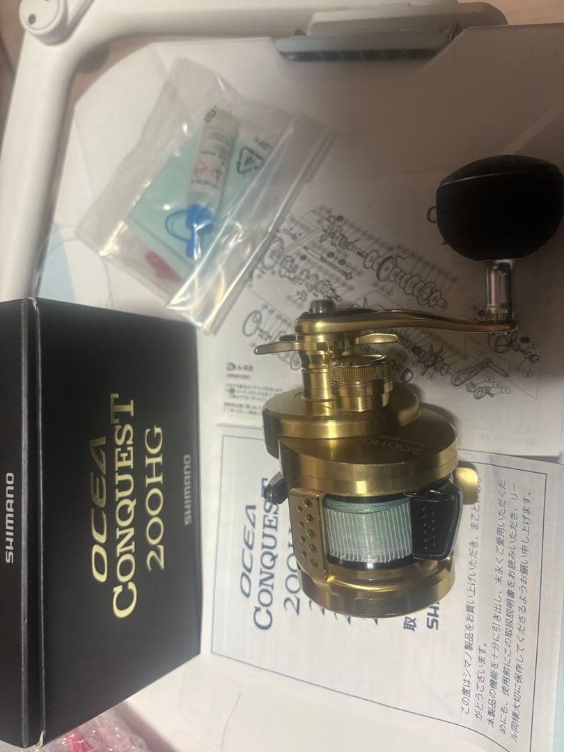 シマノ 14 オシアコンクエスト 200HG / オーバーホール済