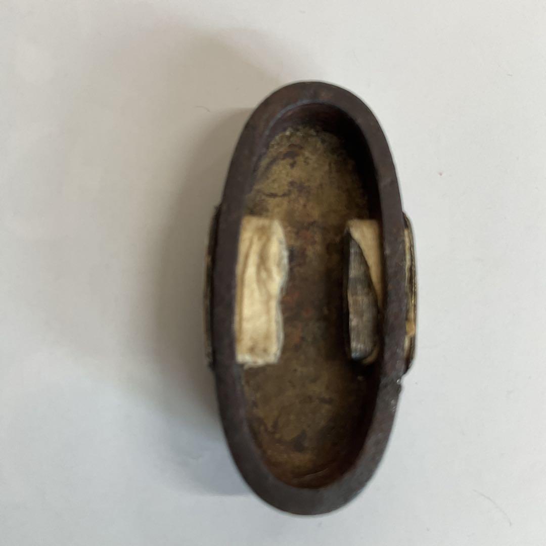 刀剣小道具三所物　銘河野春明　鉄地金銀赤銅　江戸日本橋富士の図　江戸中期〜後期頃