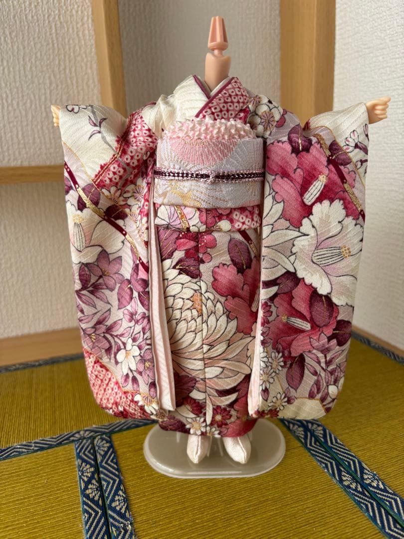 88 87 ドール着物　22cmドール着物 振袖