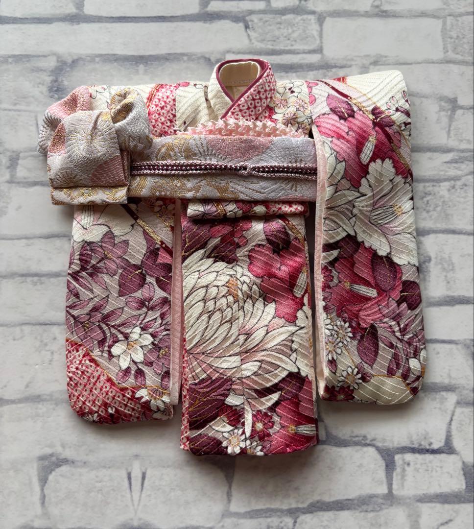 88 87 ドール着物　22cmドール着物 振袖