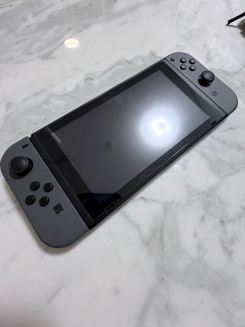 Nintendo Switch 本体 グレー ACアダプター、ケース付き