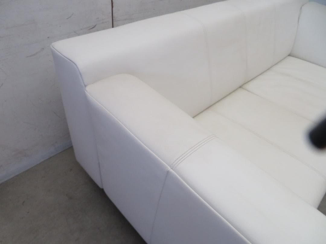 美品■IDC大塚■ロルフベンツ■総革■LINEA■91.3万■2人掛けソファ