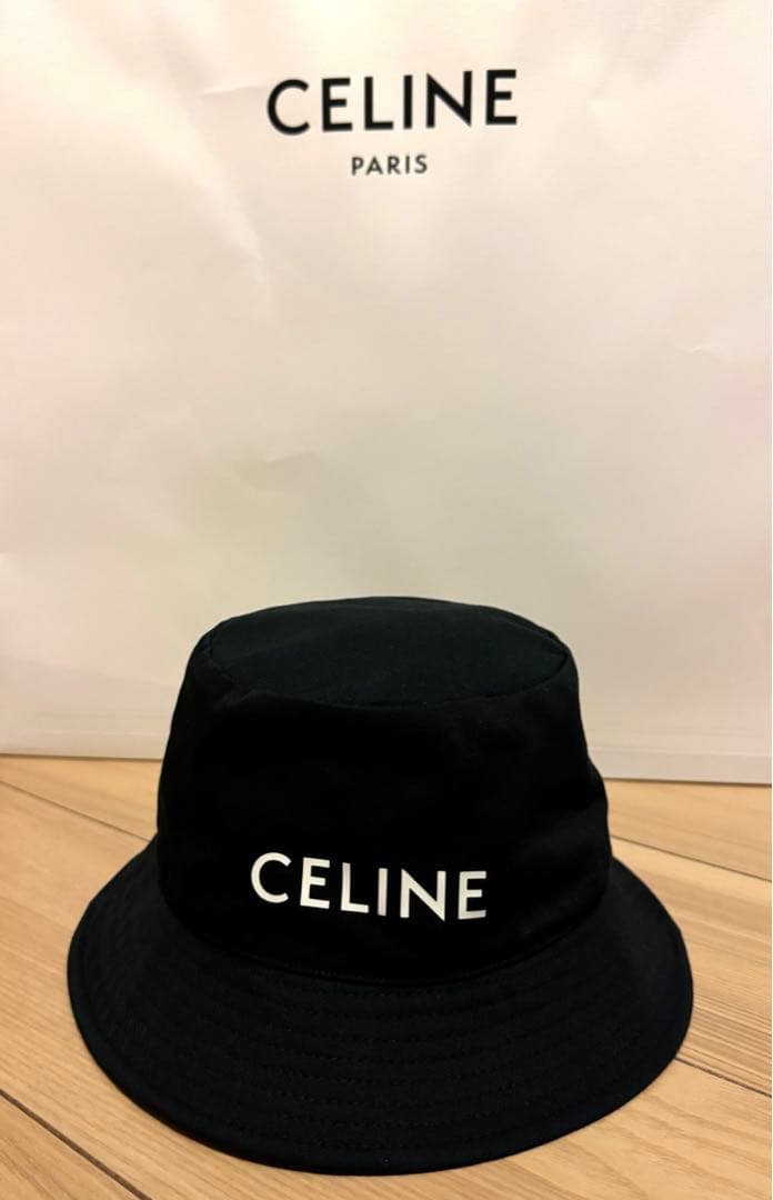 正規品 セリーヌ バケットハット サイズM 美品