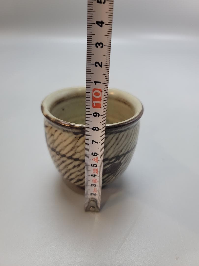 島岡達三 作 象嵌湯呑 共箱 未使用 人間国宝 DT547