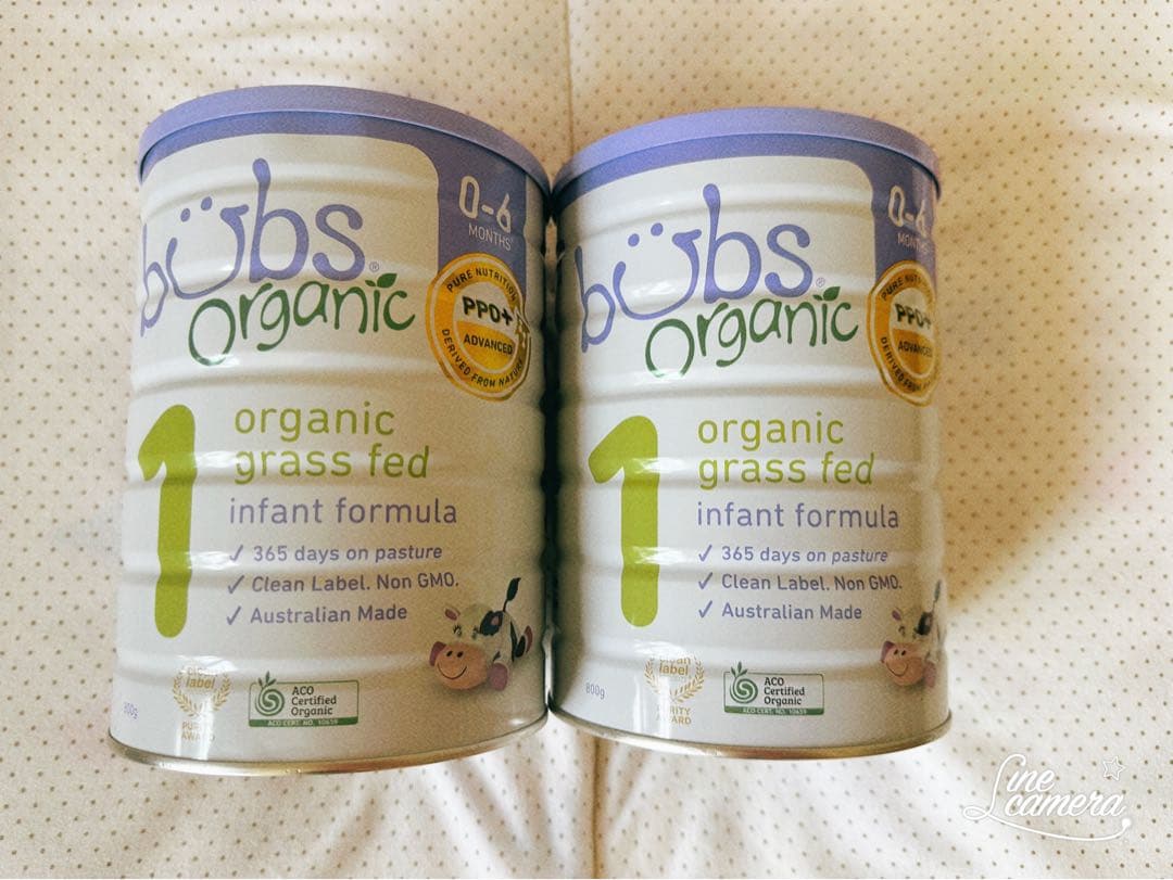 バブズ バブス粉ミルク800gステップ1(0〜6ヶ月)×2缶セット