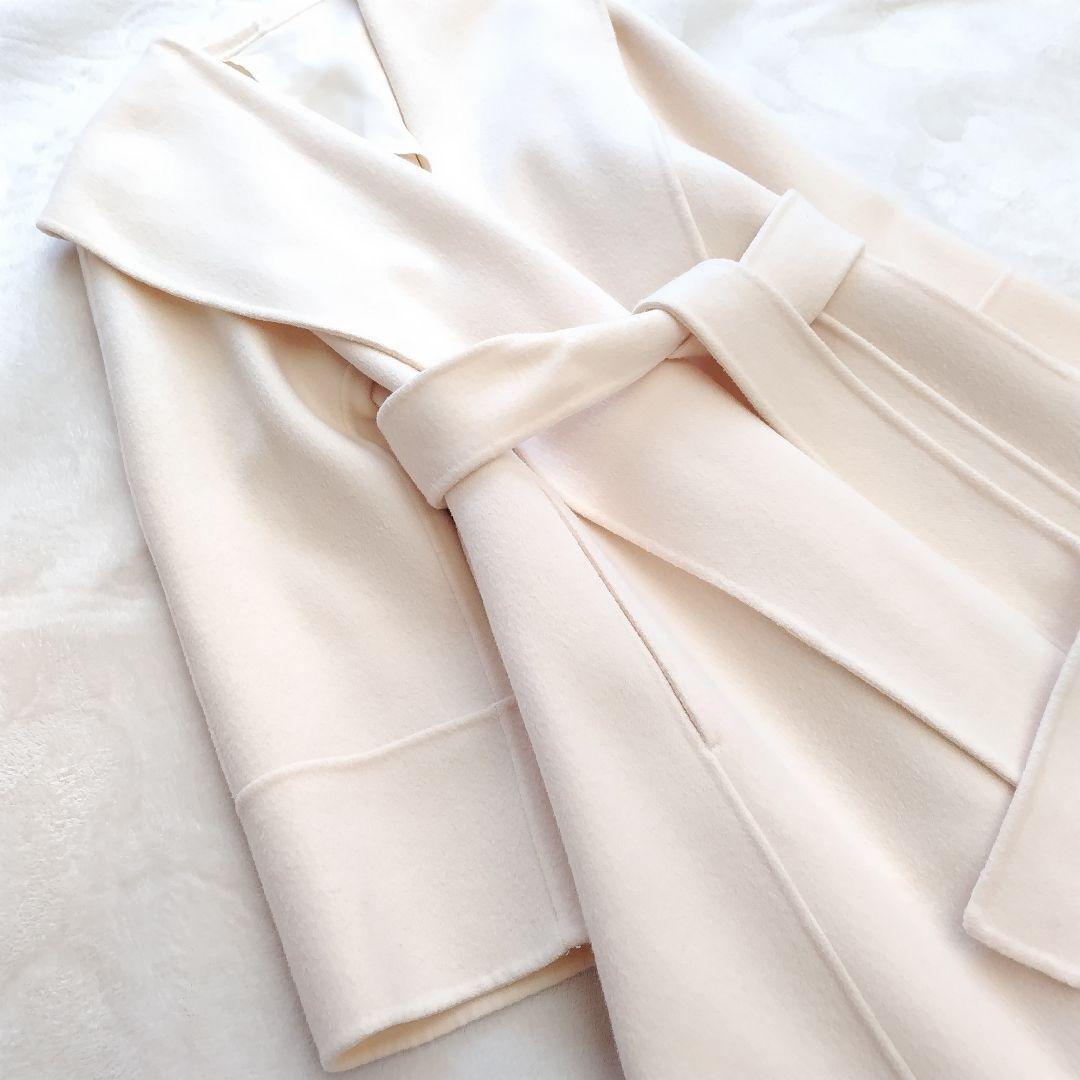 あ*！様 極美品✨アナイ 定価10万 シャルムビーバーショールカラーコート 36