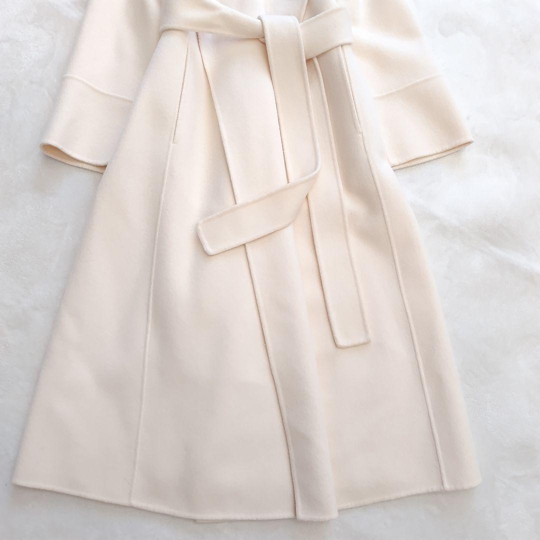 あ*！様 極美品✨アナイ 定価10万 シャルムビーバーショールカラーコート 36