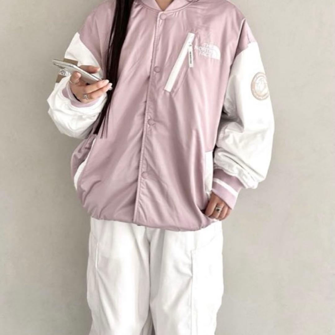 新品未使用　韓国正規品　ノースフェイス　プレイヤー　ヴァーシティ　ジャケット　S