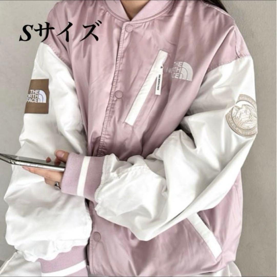 新品未使用　韓国正規品　ノースフェイス　プレイヤー　ヴァーシティ　ジャケット　S