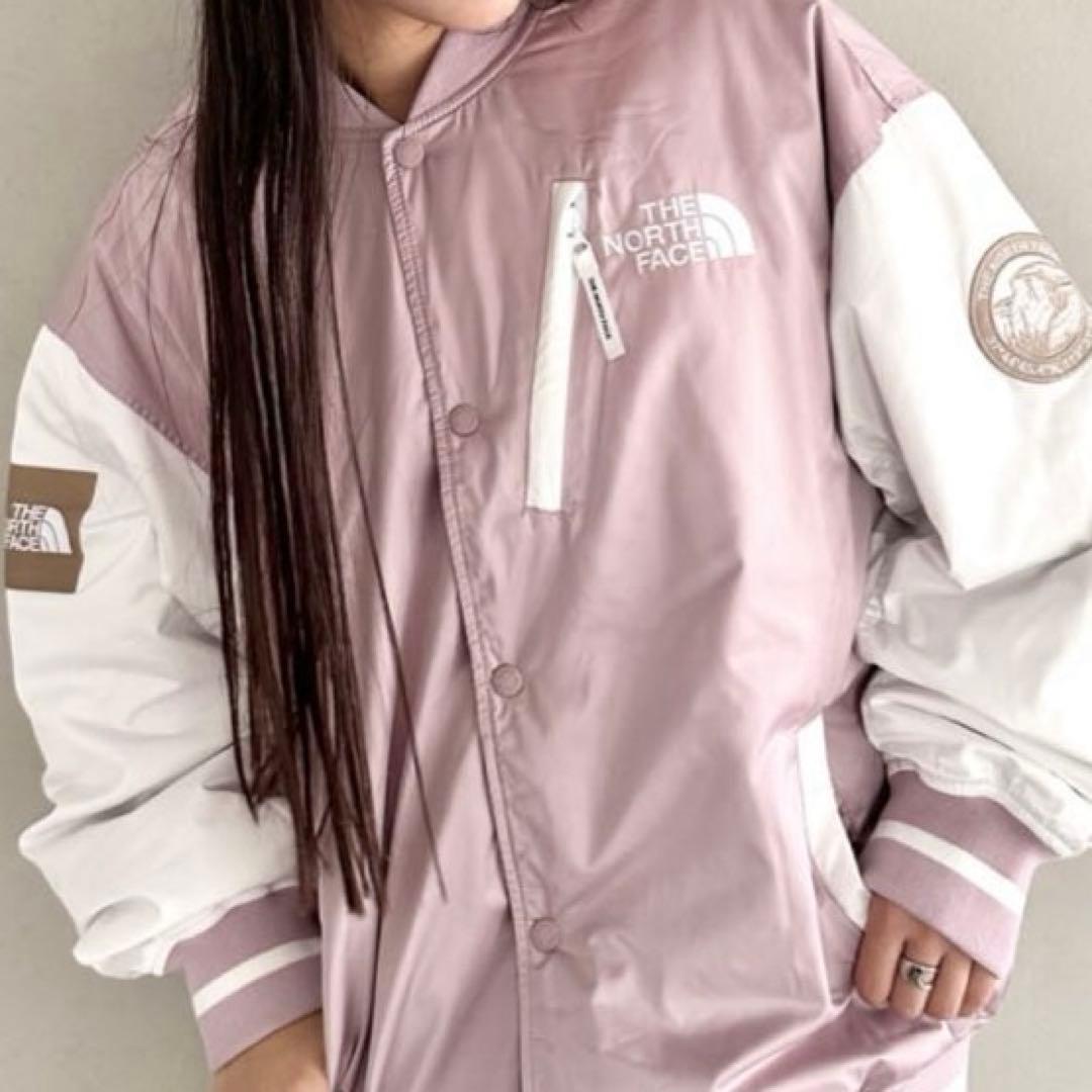 新品未使用　韓国正規品　ノースフェイス　プレイヤー　ヴァーシティ　ジャケット　S