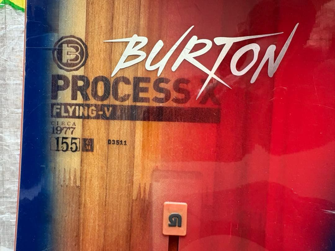 【ビンディング1回使用】バートン/PROCESS X スノーボード155cm