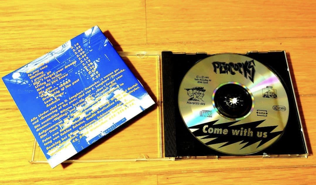 PEACOCKS - Come with us 1stアルバムCD　パンカビリー