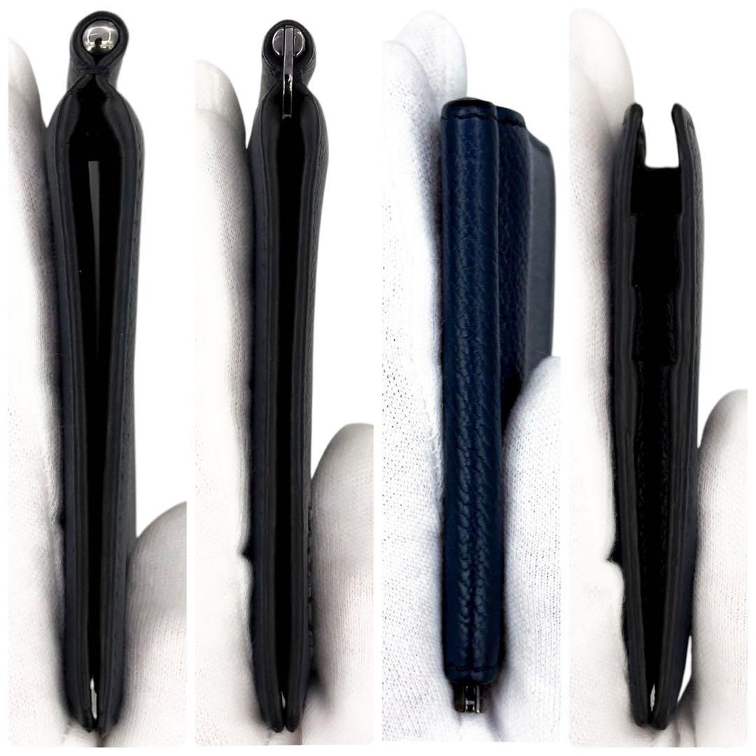 美品 プラダ ヴィッテロダイノ マネークリップ 財布 札入れ カード ICタグ