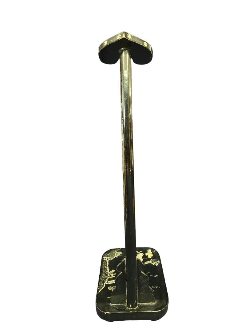 高級刀掛け2 螺鈿 1本掛け 約66ｘ26ｘ20 日本刀 真剣 骨董 0118