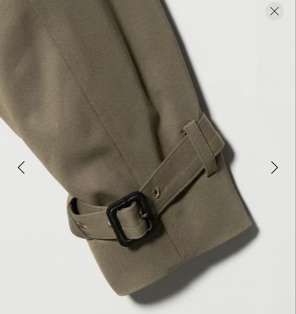 新品タグ付＜HYKE＞レギュラー トレンチ コート