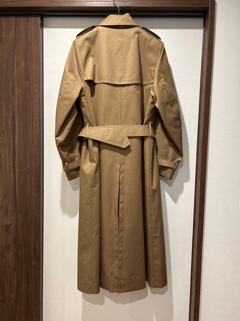 新品タグ付＜HYKE＞レギュラー トレンチ コート