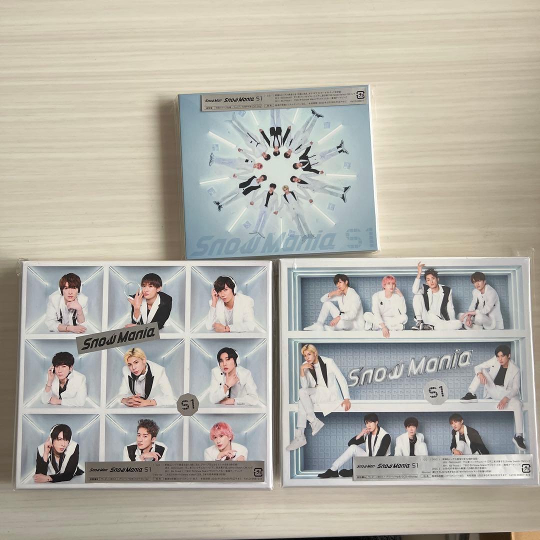 【新品未開封】 Man  Mania S1 初回盤3形態セット