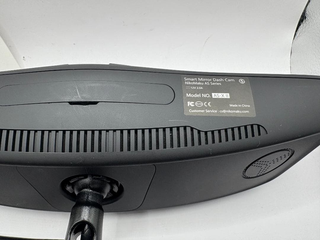 NikoMaru AS-XⅡ 純正ミラー交換タイプ 前後カメラ ドライブレコーダ