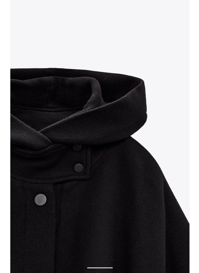 ZARA LIMITED EDITION ウール混ケープ　ポンチョ