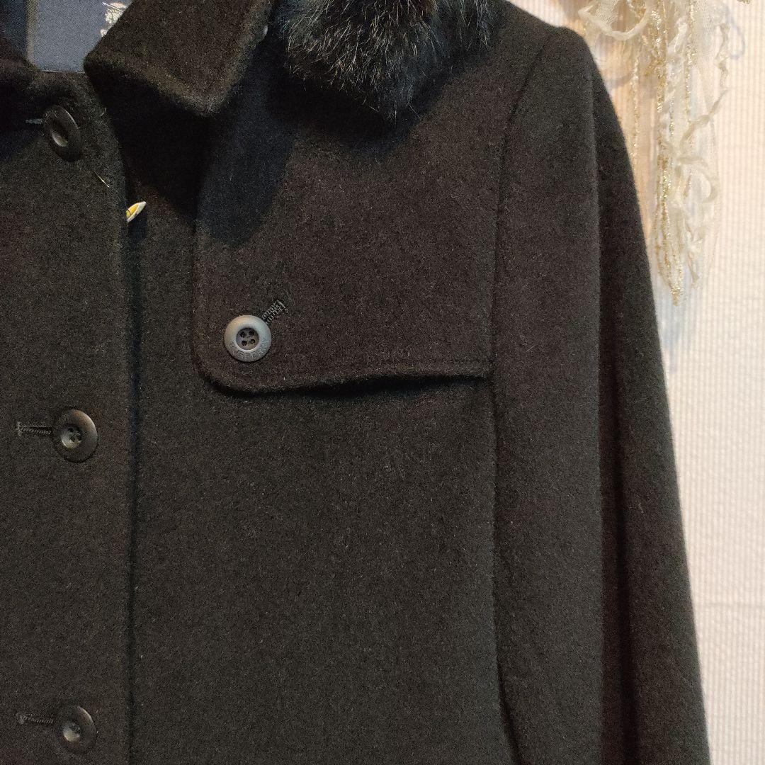 バーバリー　BURBERRY LONDON　アンゴラコート　１３０