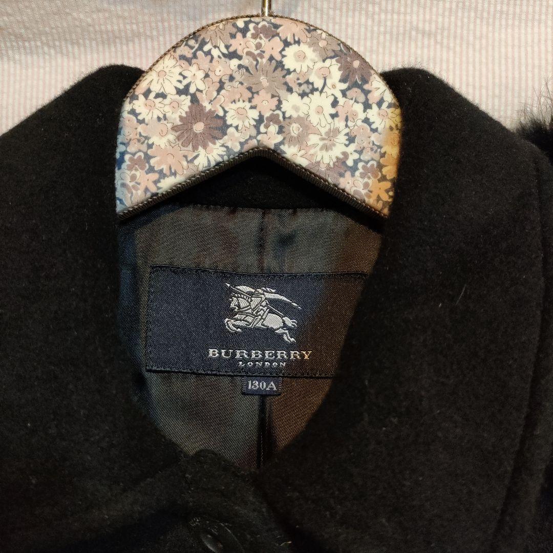 バーバリー　BURBERRY LONDON　アンゴラコート　１３０