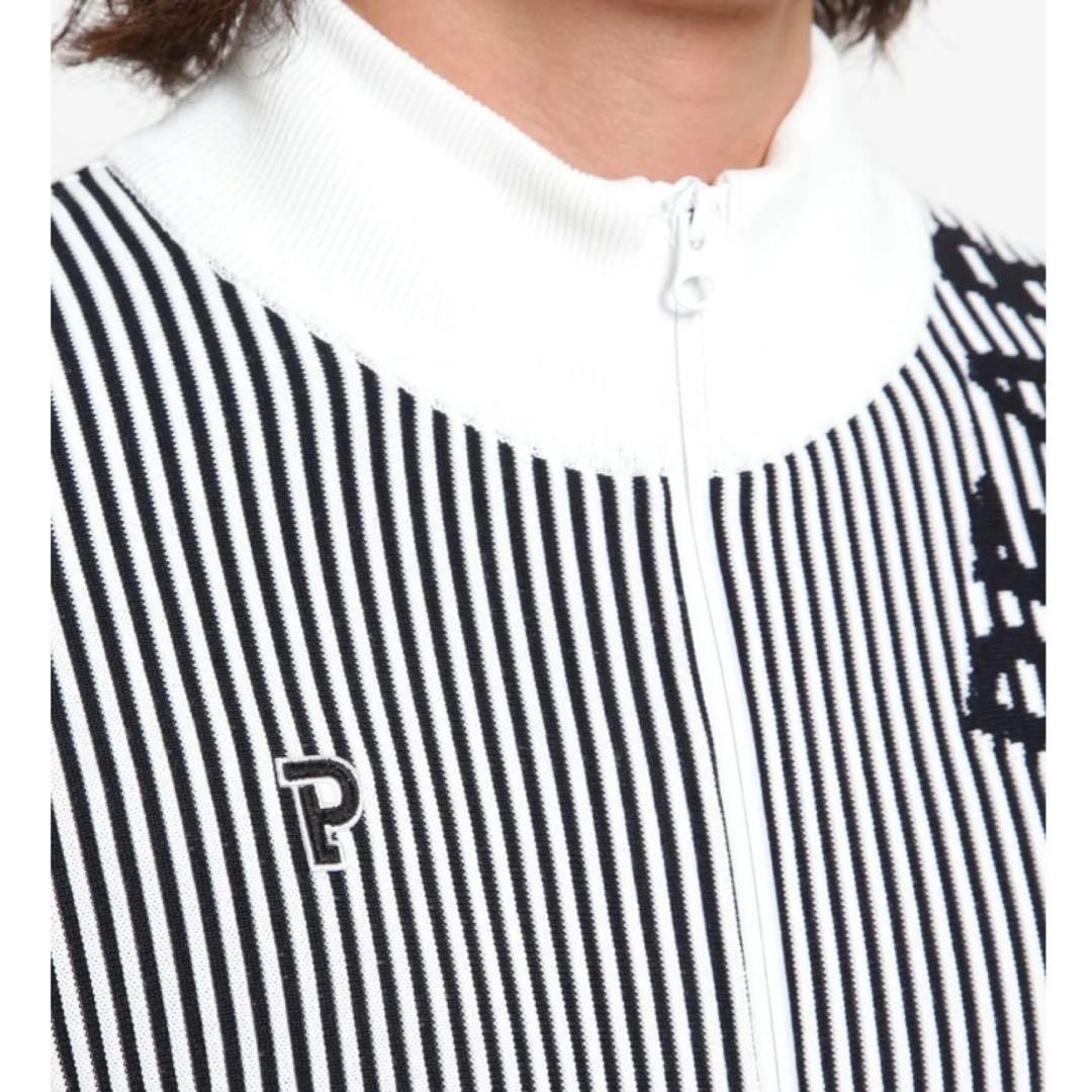 【新品】パーリーゲイツ　フルジップアップニットジャケット　トップス　カーディガン