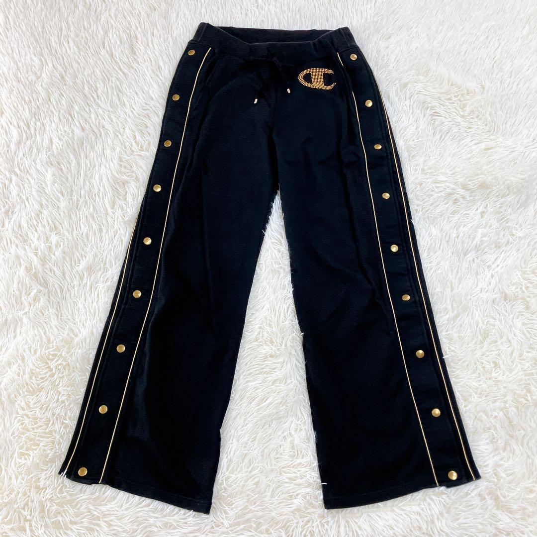 チャンピオン　ドレスキャンプ　ジャージ上下　セットアップ　スタッズ　ゴールド