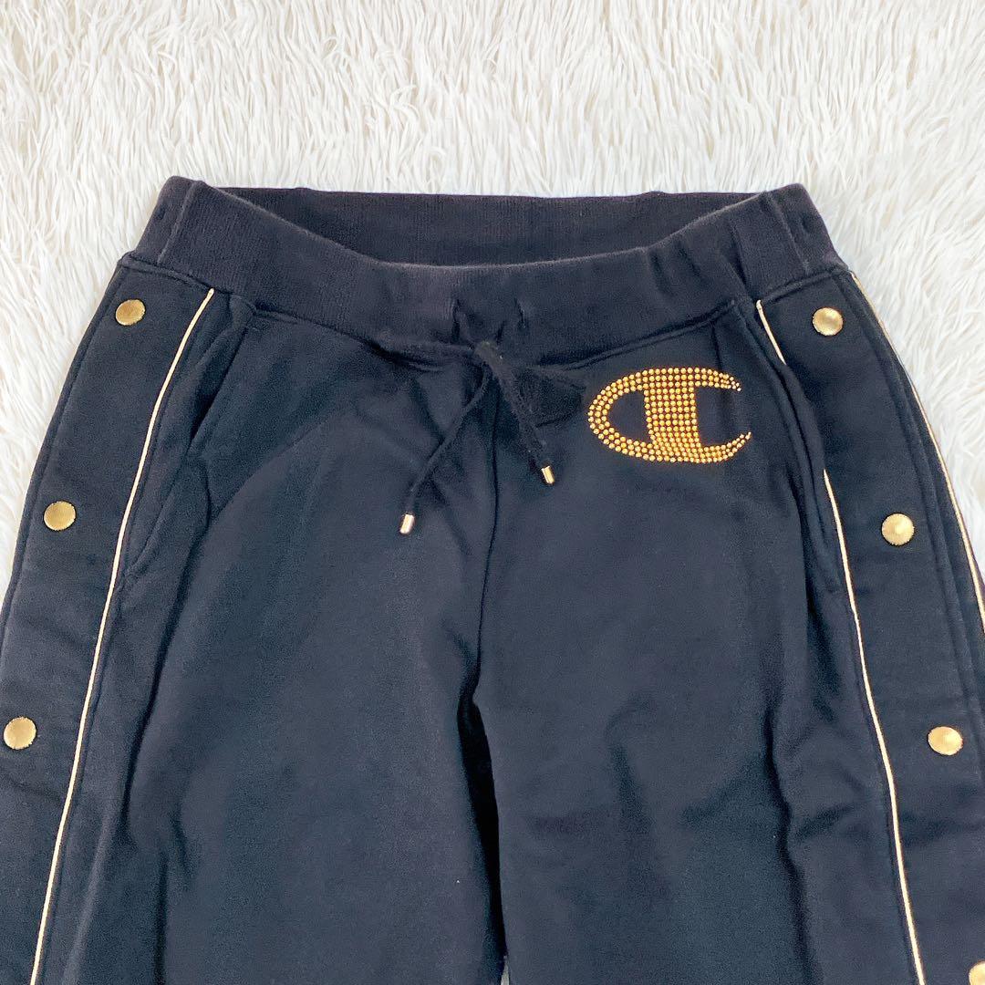 チャンピオン　ドレスキャンプ　ジャージ上下　セットアップ　スタッズ　ゴールド