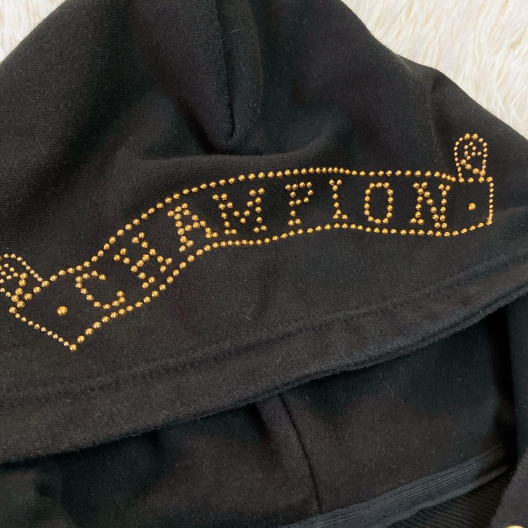 チャンピオン　ドレスキャンプ　ジャージ上下　セットアップ　スタッズ　ゴールド