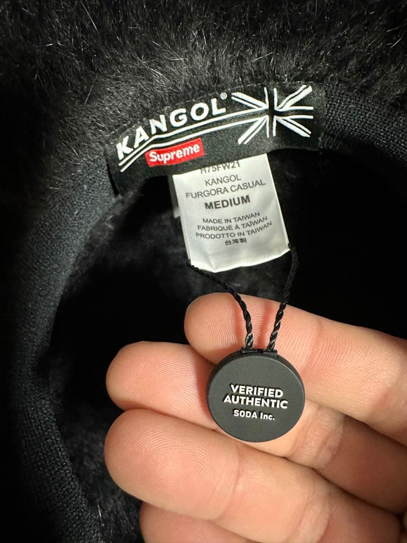 KANGOL Supreme バケットハット ブラック