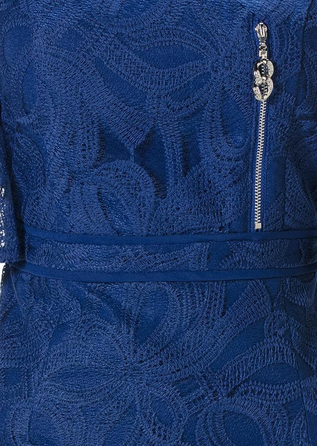 襟付ジッパーミディアムワンピース　M 2409154　sobre ソブレ ドレス