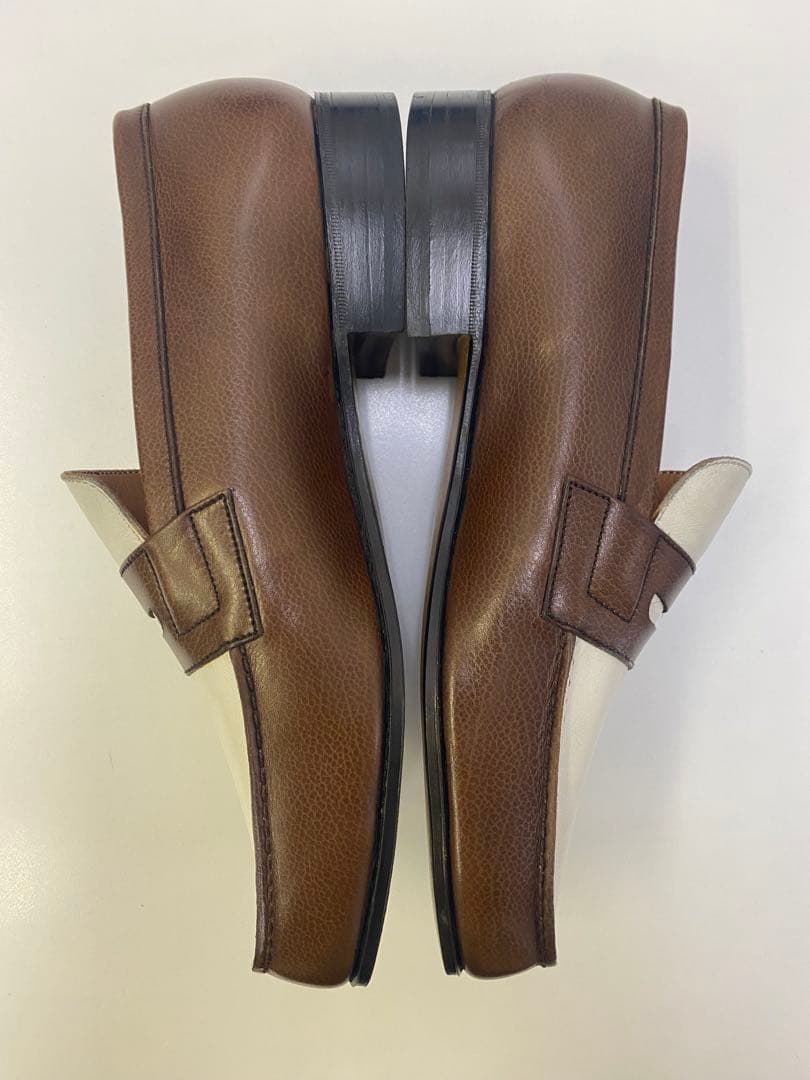 ローファー ブラウン ホワイト JMWESTON