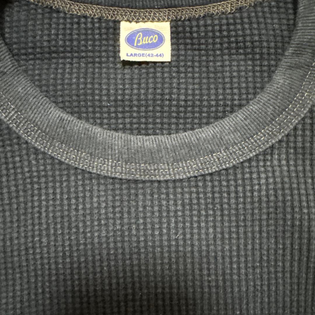 ザ・リアルマッコイズ Buco 長袖サーマル ブラック サイズL