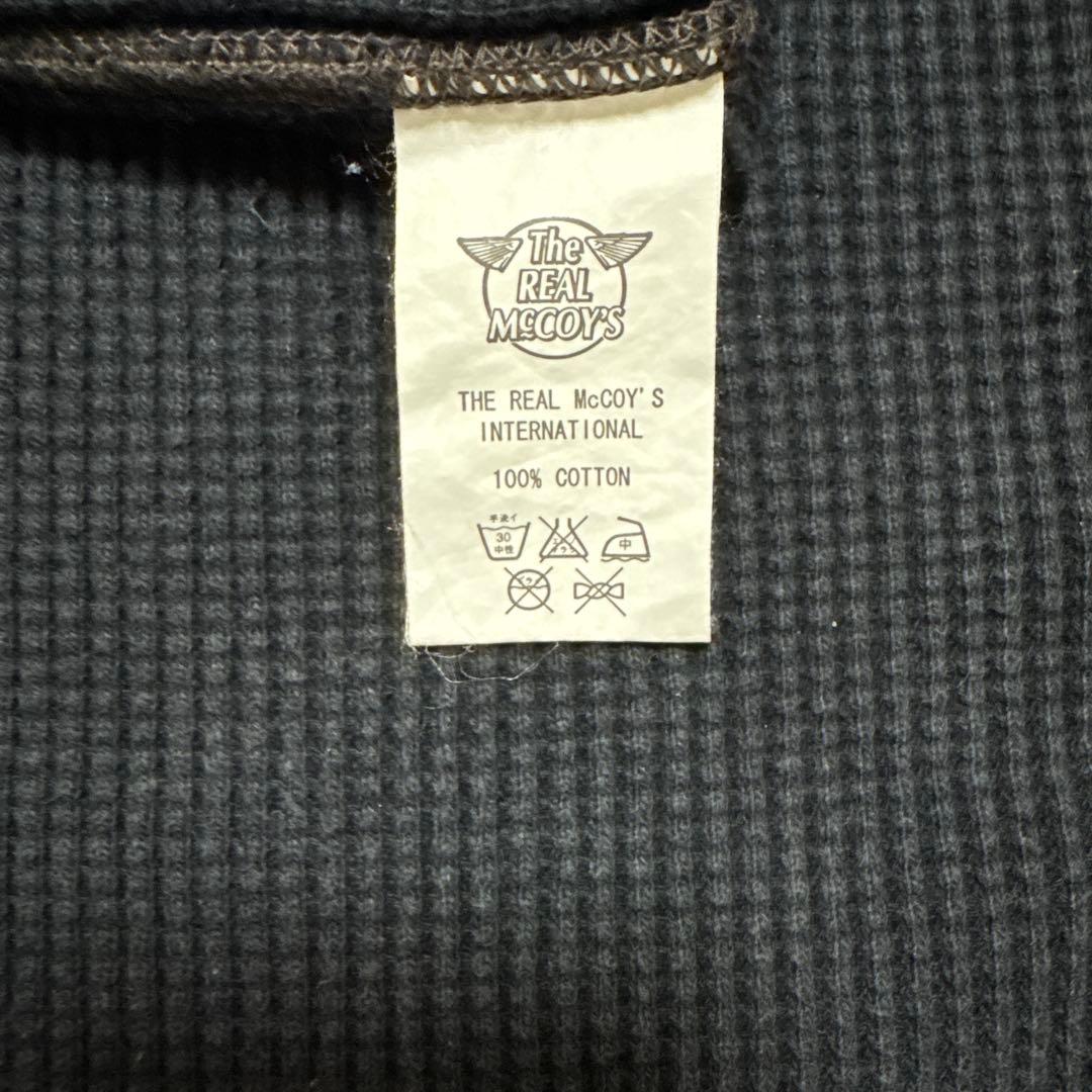 ザ・リアルマッコイズ Buco 長袖サーマル ブラック サイズL