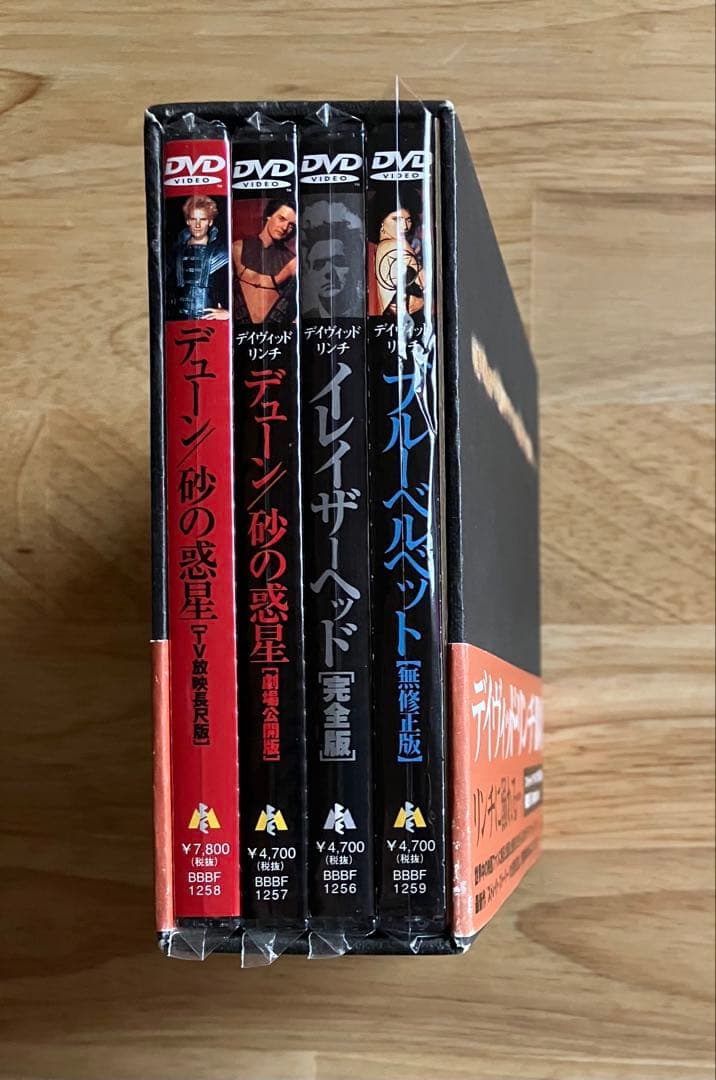 デイヴィッド・リンチBOX DVD 5枚組