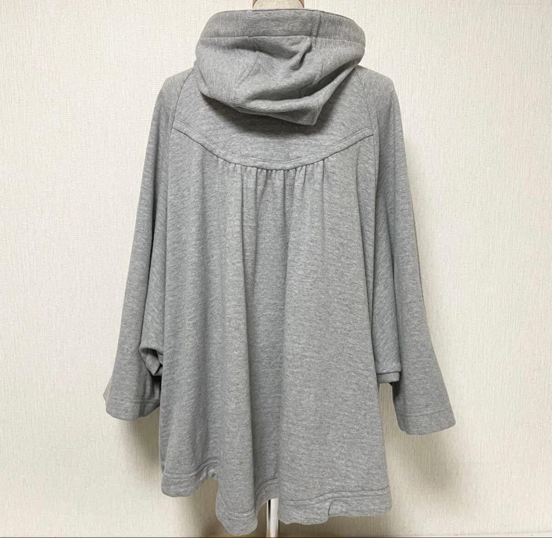 BURBERRY LONDON フード付きスウェットポンチョ38