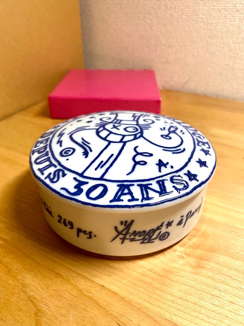 フランス 人アーティストアンドレ オリジナルキャンディーポット世界限定269個