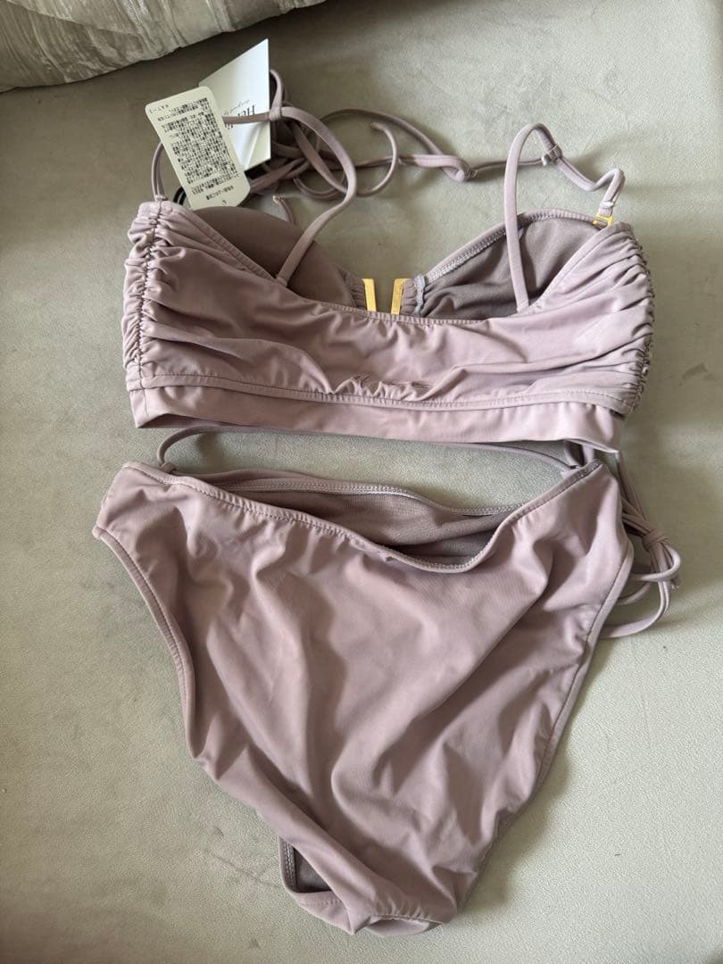 水着・ラッシュガード Her lip to Aperol Bikini set pink S