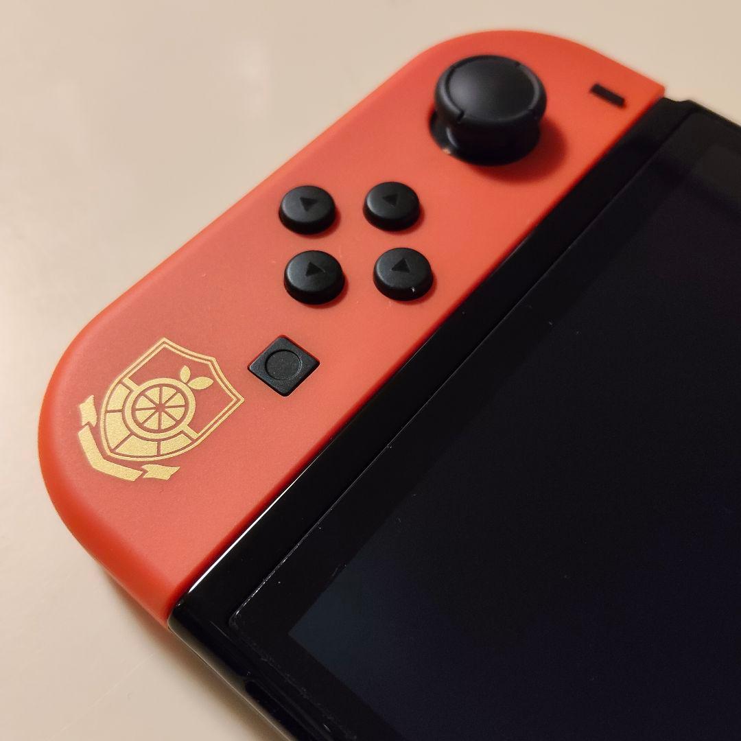 Nintendo Switch本体 有機ELモデル ポケモン スカーレット・バ…