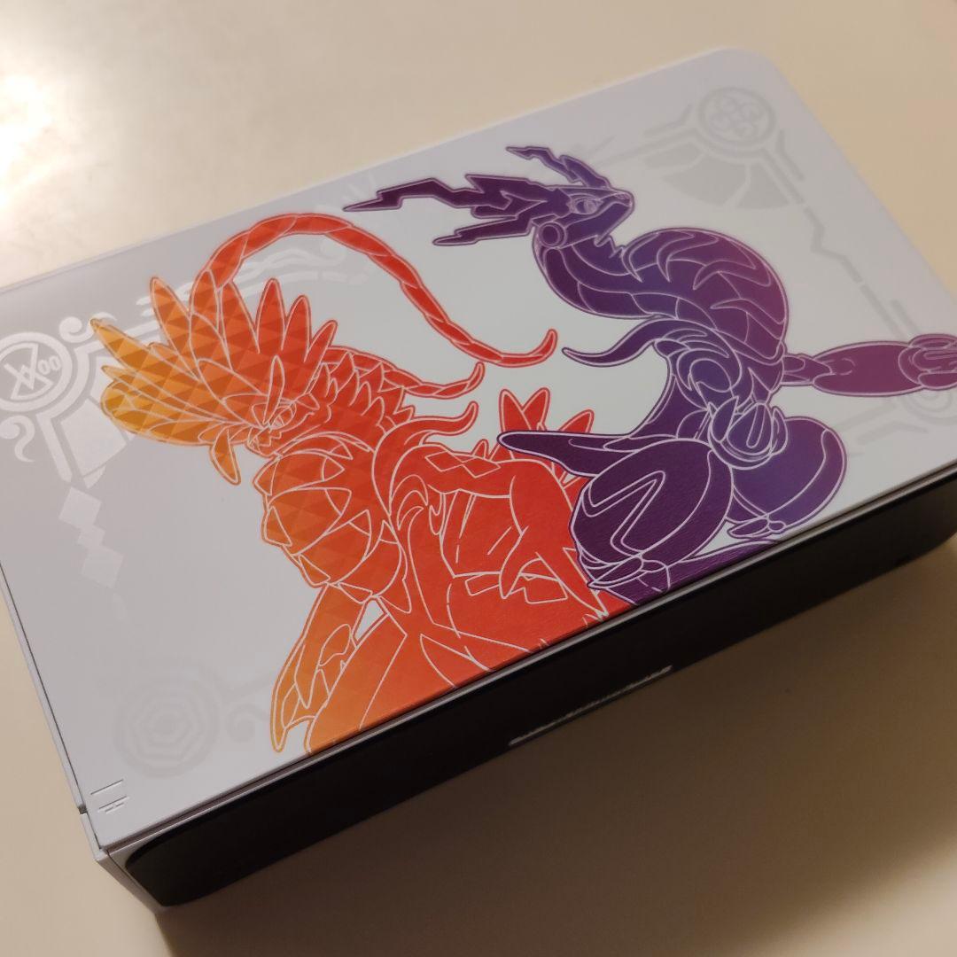 Nintendo Switch本体 有機ELモデル ポケモン スカーレット・バ…