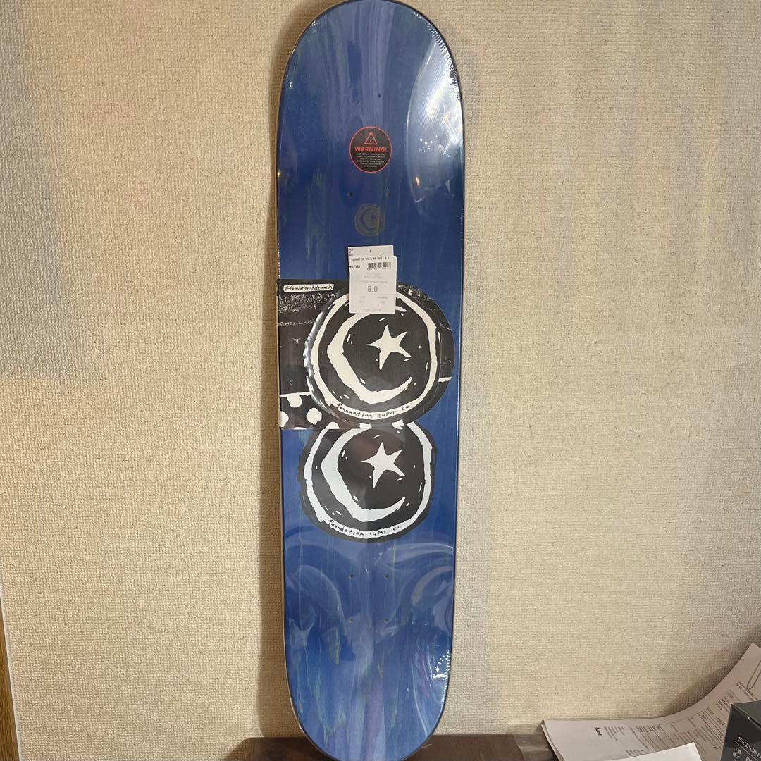 FOUNDATION スケートボード　デッキ　ファンデーション　スケボー