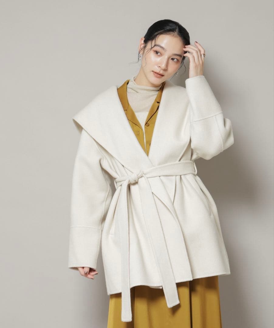 NANO universe リバーショールミディコートS