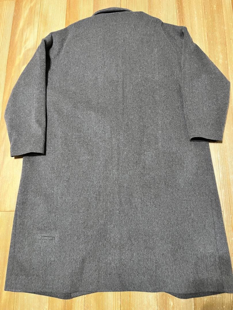 Dulcamara ウールメルトンBigコート　CHARCOAL GRAY