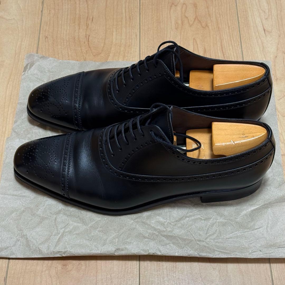 CARMINA メンズ ドレスシューズ サイズ10 黒