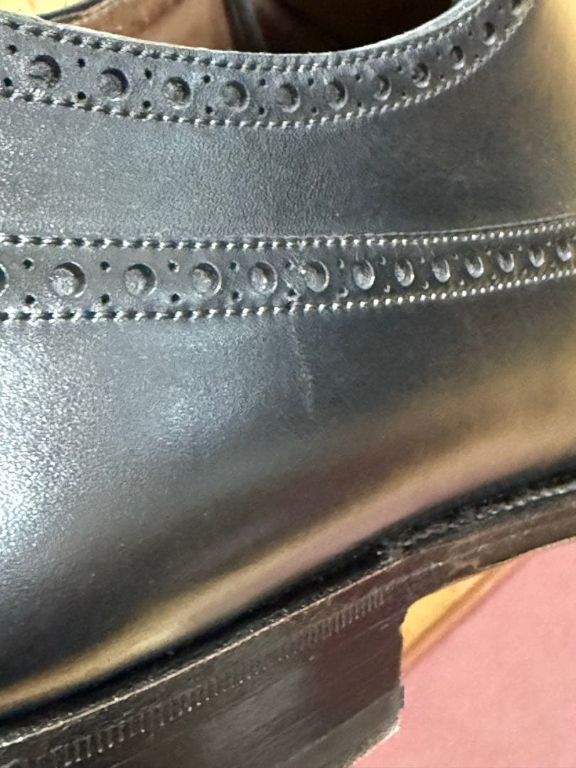 CARMINA メンズ ドレスシューズ サイズ10 黒