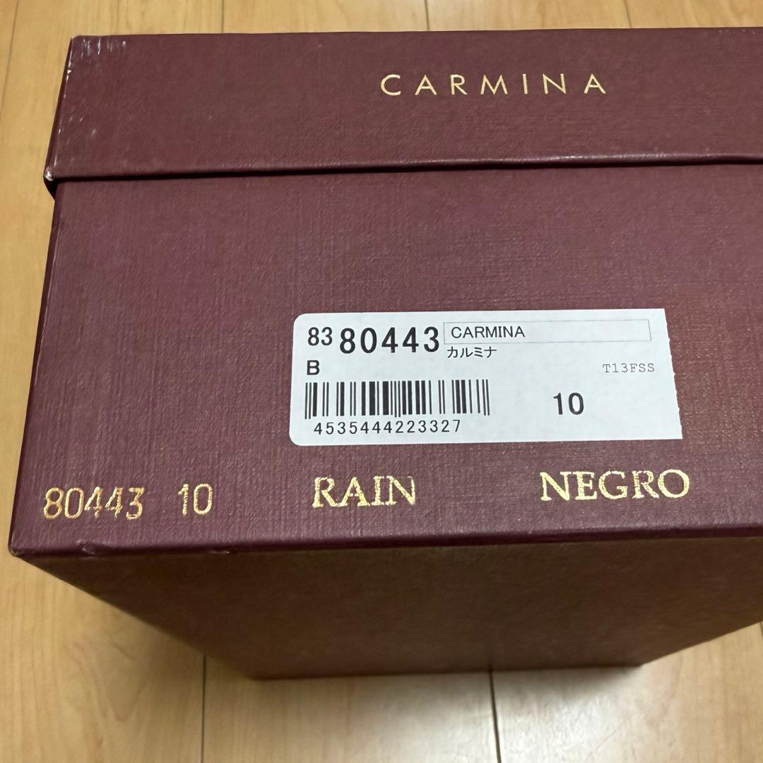 CARMINA メンズ ドレスシューズ サイズ10 黒