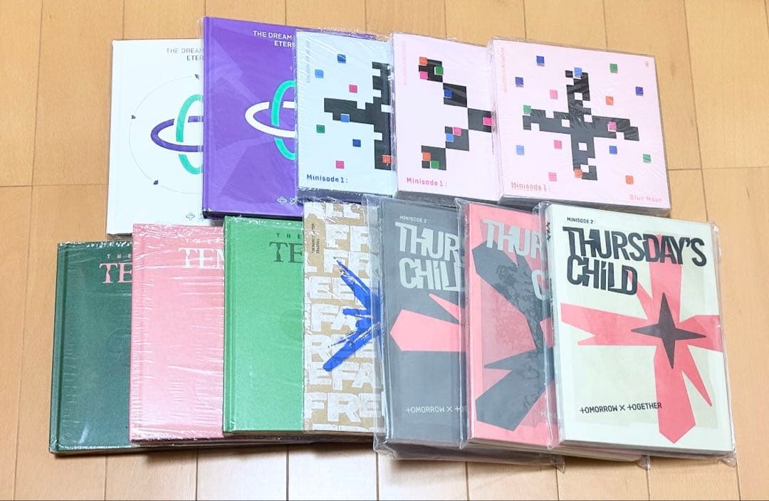 TXT CD アルバム トレカ まとめ売り