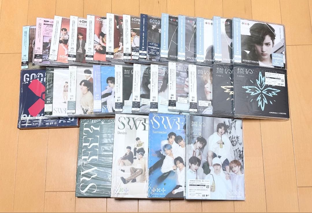 TXT CD アルバム トレカ まとめ売り