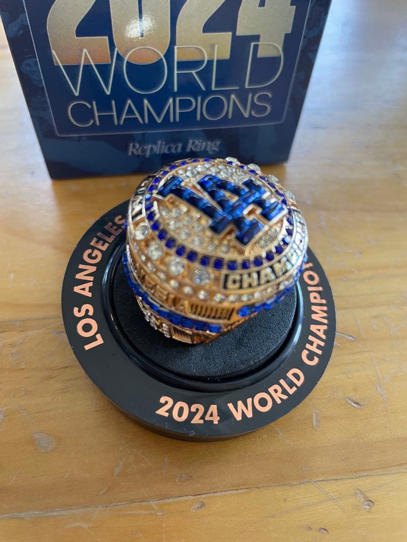 ロサンゼルス・ドジャース 2024年ワールドチャンピオンレプリカリング51
