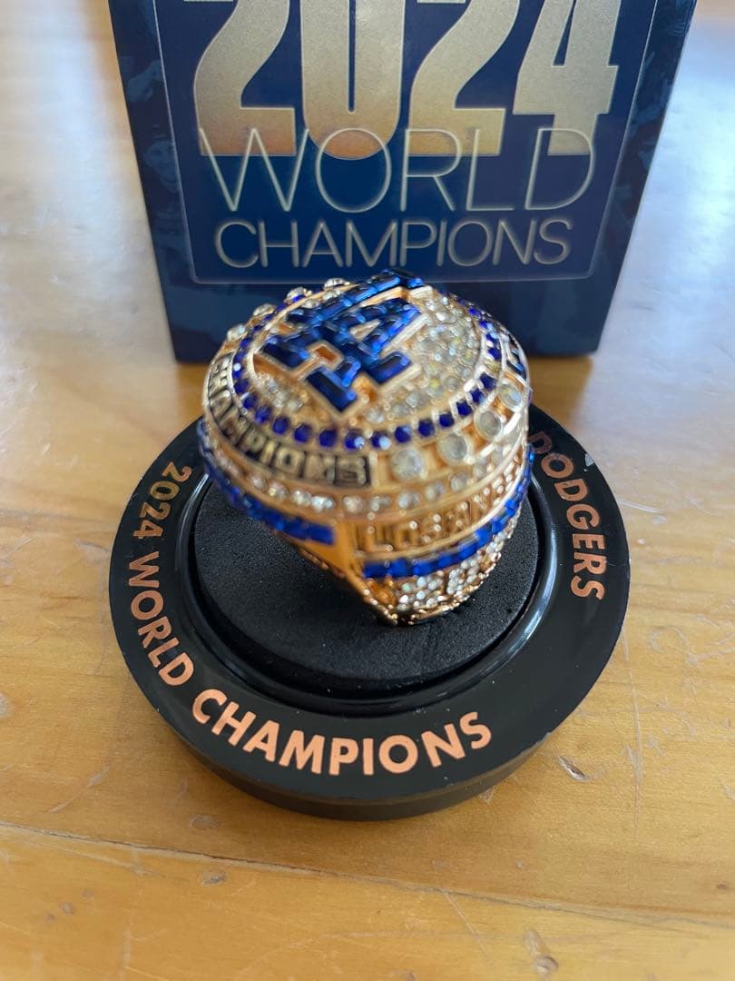 ロサンゼルス・ドジャース 2024年ワールドチャンピオンレプリカリング51